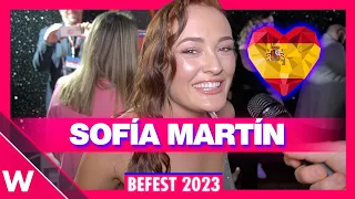 Sofía Martín "TUKI" - Benidorm Fest 2023 Orange Carpet