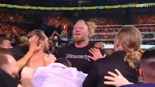 Brock Lesnar y Bobby Lashley se atacan Brutalmente - WWE RAW 31 de Octubre 2022 Español Latino