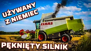 Pęknięty silnik👉 kombajn CLAAS Lexion 420 👉Niemiec płakał jak sprzedawał 👉Nieudane zakupy [Korbanek]