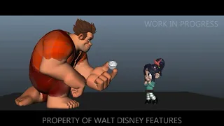 Disney animation reel - Scrapped animations (Wreck it Ralph and Frozen) Andrew Lee Atteberry