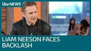 Liam Neeson faces backlash at Cold Pursuit premiere following race comments | ITV News