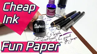 JINGHAO? My Favorite Inks I Found On Aliexpress Tested On 6 Different Papers