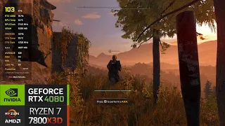 Dying Light 2 l RTX 4080 & Ryzen 7800X3D l 1440p Very High Settings