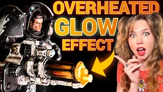 How to Paint EASY HOT METAL - Overheated Glow Effect