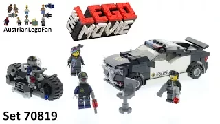 Lego The Movie 70819 Bad Cop Car Chase - Lego Speed Build Review