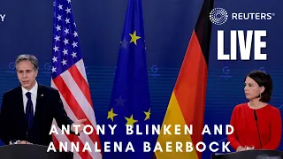 LIVE: Antony Blinken and Annalena Baerbock speak in panel discussion