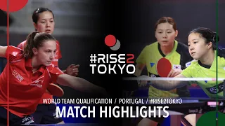 Stephanie Loeuillette/Yuan Jia Nan vs Shin Yubin/Choi H. | 2020 World Team Qualification (Final)