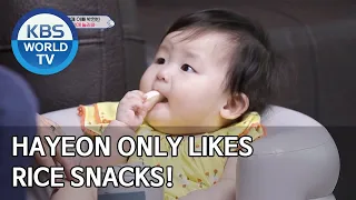 Hayeon only likes rice snacks! [The Return of Superman/2020.07.12]