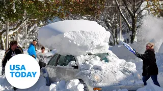 Buffalo hit with several feet of snow; residents prepare to dig out | USA TODAY