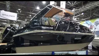 The 2020 AQUALINE 750 Black Ed boat - 37.000€