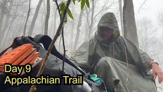 Cold and Wet - Appalachian Trail Day 9