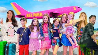 DE PIJAMA A VESTIDO DE FESTA NA VIAGEM COM A BELINHA ★ FAMÍLIA MASUDINHA ★