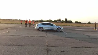 Audi a3 stg 1.5 lite vs Tesla model 3 Чернобаевка Херсон 2020 drag race