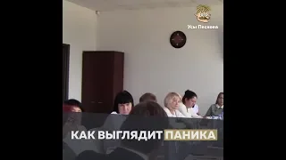 Как выглядит паника