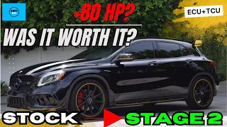 Should you Tune your Car? | Gla 45 amg tune review