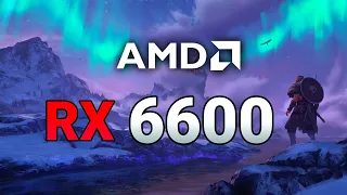 Radeon RX 6600 8GB - Test in 10 Games in 2022 l 1080p