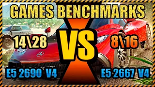 Xeon E5-2690 v4 vs  Xeon E5-2667 v4 | Qual Melhor XEON  para Jogos ?