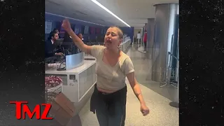 Woman Unleashes Wild NSFW Rant At LAX Workers, But Wrong Terminal | TMZ