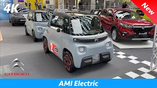 Citroen AMI 2022 - FIRST look & Review in 4K | CRAZY little EV (Exterior - Interior)