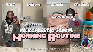 MY REALISTIC 6AM SCHOOL MORNING ROUTINE ☆ || Grwm, Chit-Chat, Hygiene *Rushing* + more