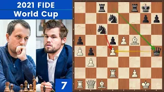 Partita Spettacolare e Incalcolabile! -  Wojtaszek vs  Carlsen | FIDE World Cup 2021