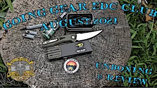 Going Gear EDC Club August 2021 - Unboxing & Review