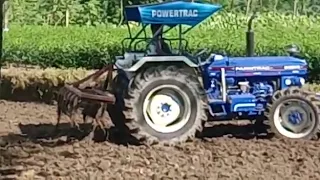 FARMTRAC 6055 POWERMAXX 4WD with cultivator