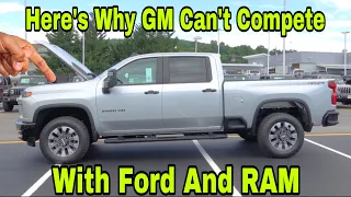 3 Reason's Why Chevy's 6.6L Gas Can't Compete With Ford And RAM HD Gas Trucks