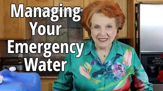 Managing Your Emergency Water