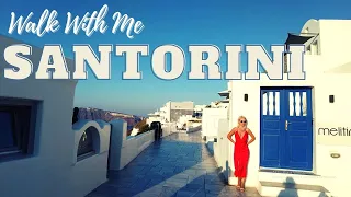 Walk With Me! ➡️4K Morning Walk In Oia, Santorini ➡️ Greece ➡️ September 2021