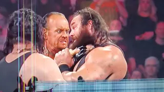 Undertaker and kane vs The Wyatt family wwe 2015