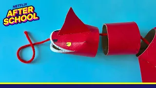 DIY Sea Monster Craft | The Sea Beast | Netflix After School