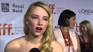 The Equalizer: Haley Bennett TIFF Premiere Gala Interview | ScreenSlam