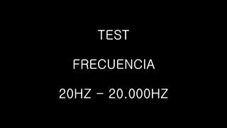 Test de Frecuencias 2021