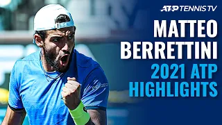 First Masters 1000 Final & ATP 500 Title! | Matteo Berrettini 2021 ATP Highlight Reel