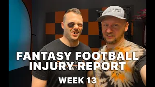 Week 13 Fantasy Football Injury Report | Physical Therapists Breakdown Critical Injuries | RECHARGE