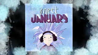 ❄️  Book Read Aloud for Kids  Meet January Happy New Year Winter Story