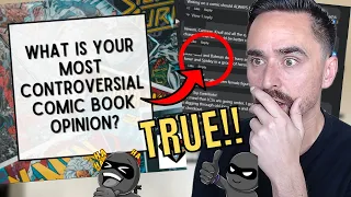 Comic Book Hot Takes Are SPICY AF!! Reacting To Controversial Collector Opinions...