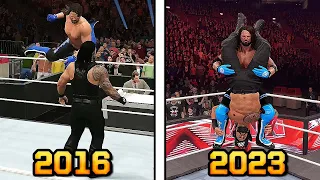 Aj Styles Evolution in WWE Games (2016 - 2023)! - WWE 2K23