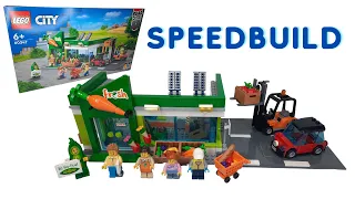 LEGO City Grocery Store 60347 Speedbuild!