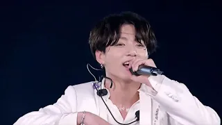 BTS JUNGKOOK singing Airplane Pt2 Acapella @ Speak Yourself Tour In São Paulo Brazil