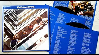 Unboxing - The Beatles / 1967-1970 Vinyl Album 2014 Reissue (a.k.a. The Blue Album)