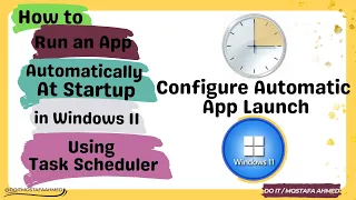 How to Run an App Automatically at Startup Using the Task Scheduler in Windows 11