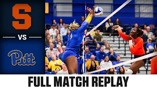 Syracuse vs. Pitt Full Match Replay | 2023 ACC Volleyball