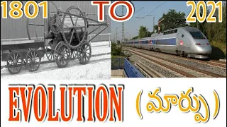 EVOLUTION OF TRAIN 1801 - 2021 (LOCOMOTIVE)