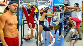 CRAZY PRANK WORKOUT In The SHOP (prt.15)