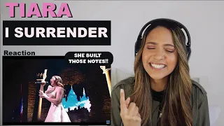 First time hearing TIARA - I SURRENDER (Celine Dion) | Indonesian Idol 2020 | REACTION!!