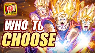 WHO SHOULD YOU CHOOSE WITH YOUR BOOK OF WAR ITEMS IN DOKKAN? | DBZ: Dokkan Battle