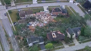 LIVE: Naperville officials give update on tornado damage, aid