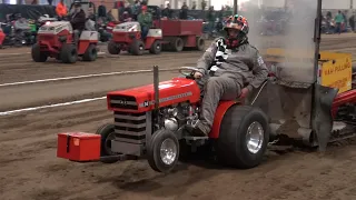 2024 Garden Tractor Pulling! Hilliard Tractor Club Winter Pull! Jackson, OH. Stock Altered Heats 1&2